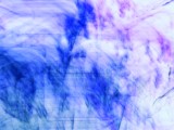ART PHOTOGRAPHY VIVID SWIRLS OF BLUE